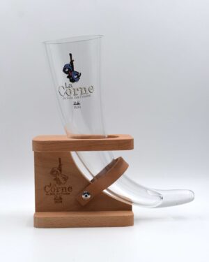 ΠΟΤΗΡΙ LA CORNE ΜΕ ΞΥΛΙΝΗ ΒΑΣΗ