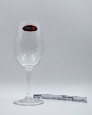 ΠΟΤΗΡΙΑ RIEDEL DEGUSTAZIONE RED WINE 0489/0